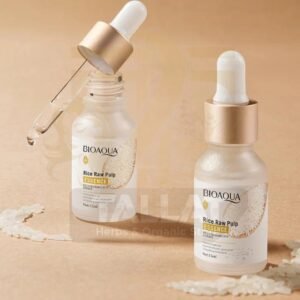 PRODUCT NAME: tallat-herbs-bioaqua-rice-raw-pulp-essence-hyaluronic-acid-moisturizing-whitening-serum-pakistan