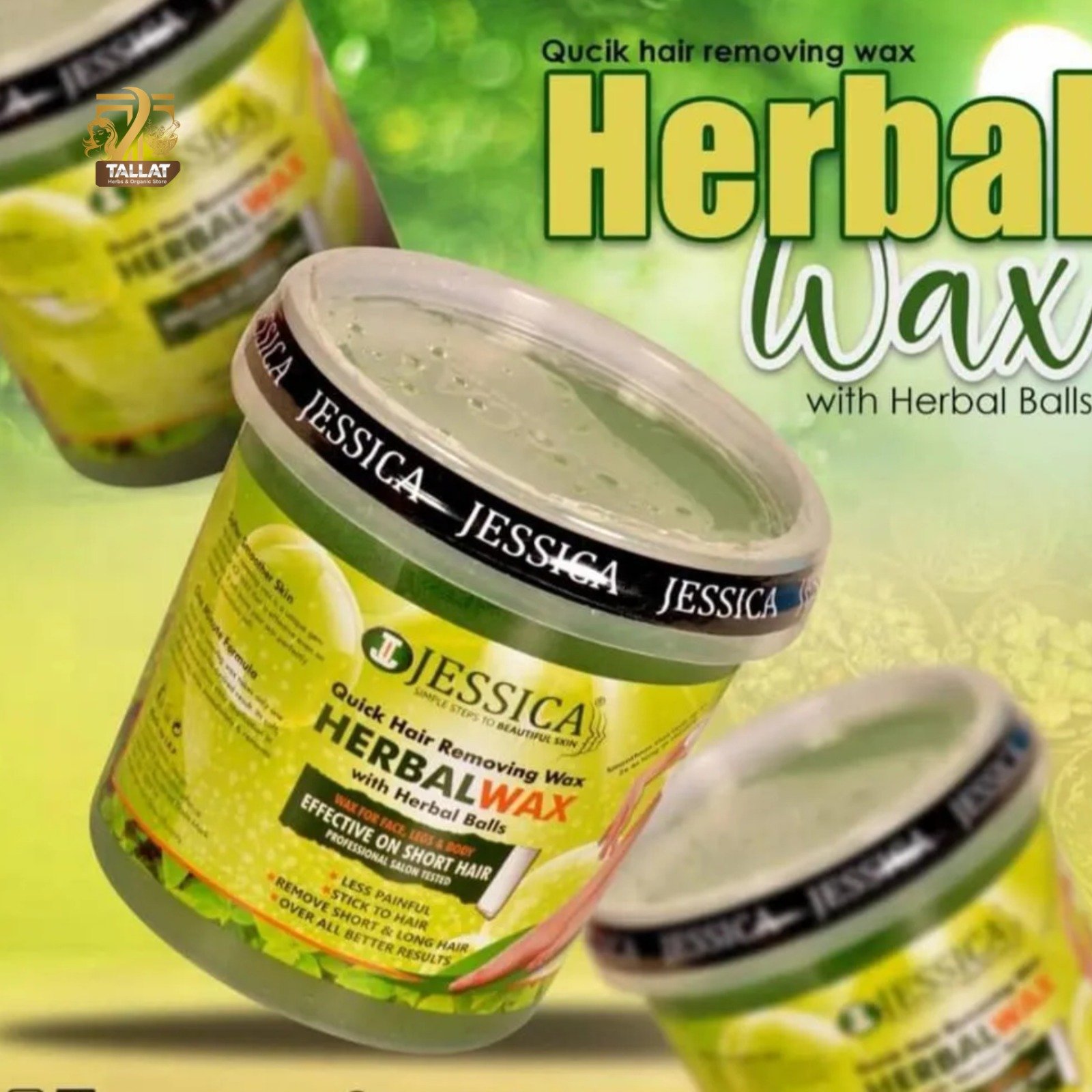 Tallat Herbs Jessica Herbal Hair Removal Wax