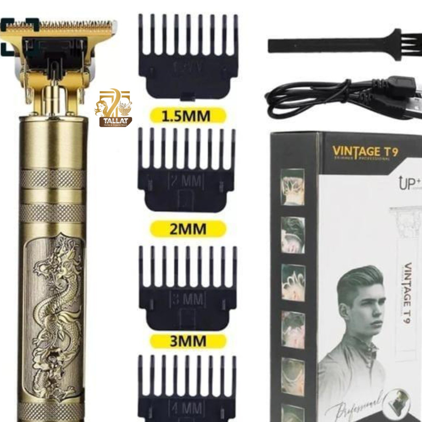 Tallat Herbs Vintage T9 Professional Hair Trimmer - Image 3