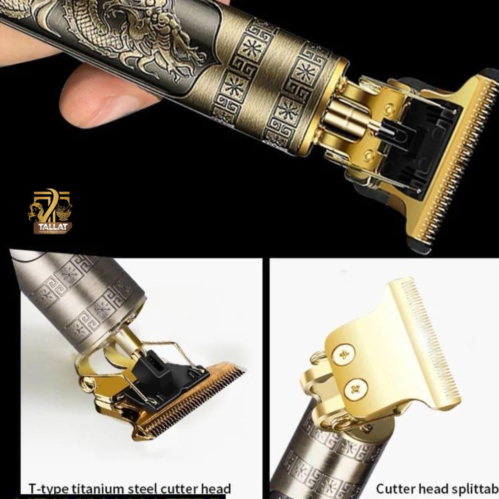 Tallat Herbs Vintage T9 Professional Hair Trimmer - Image 5