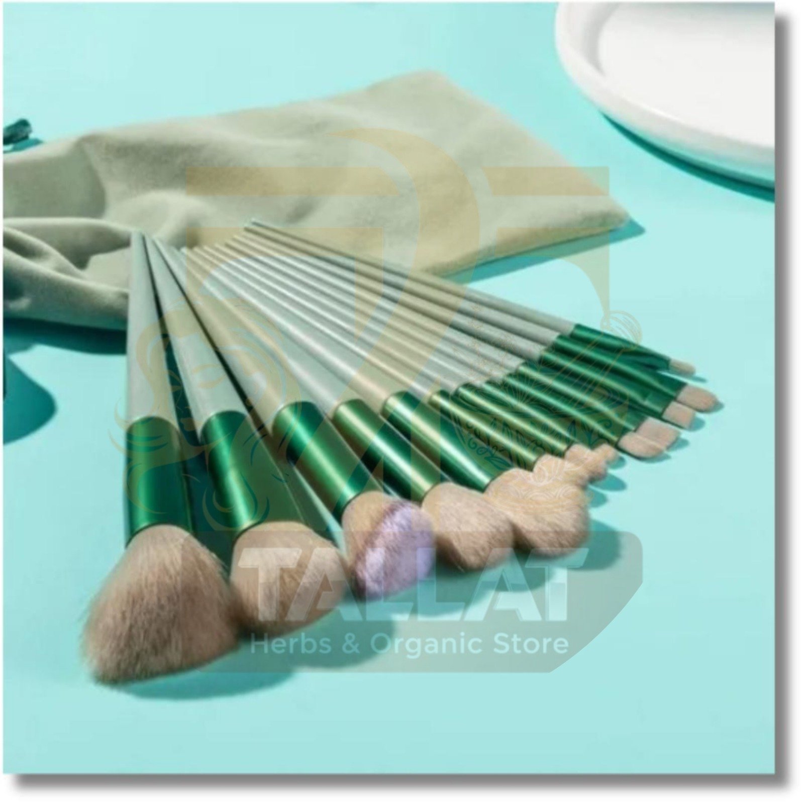 13 Pcs Makeup Brushes Set for Beginners – Eye Blending & Face Makeup Brush Kit Tallat Herbs & Organic Store - Image 6