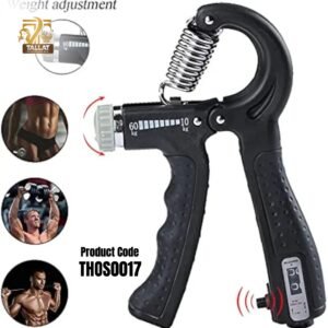 Adjustable Hand Grip Strengthener with Counter