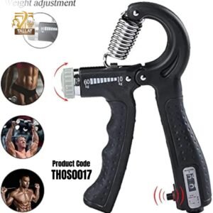 Adjustable Hand Grip Strengthener with Counter