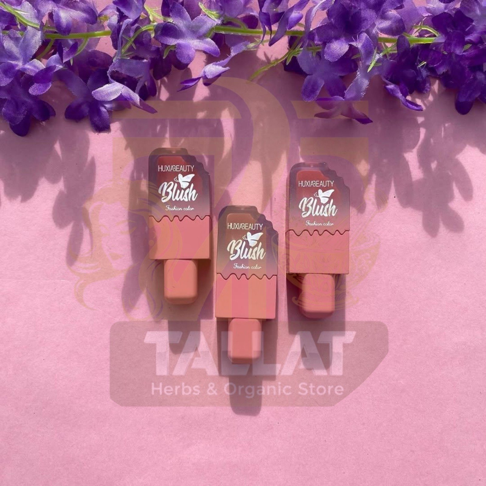 Long Lasting Liquid Blush Set (Pack of 3 Pink Shades) – Waterproof Natural Glow Cheek Tint | Tallat Herbs & Organic Store - Image 3