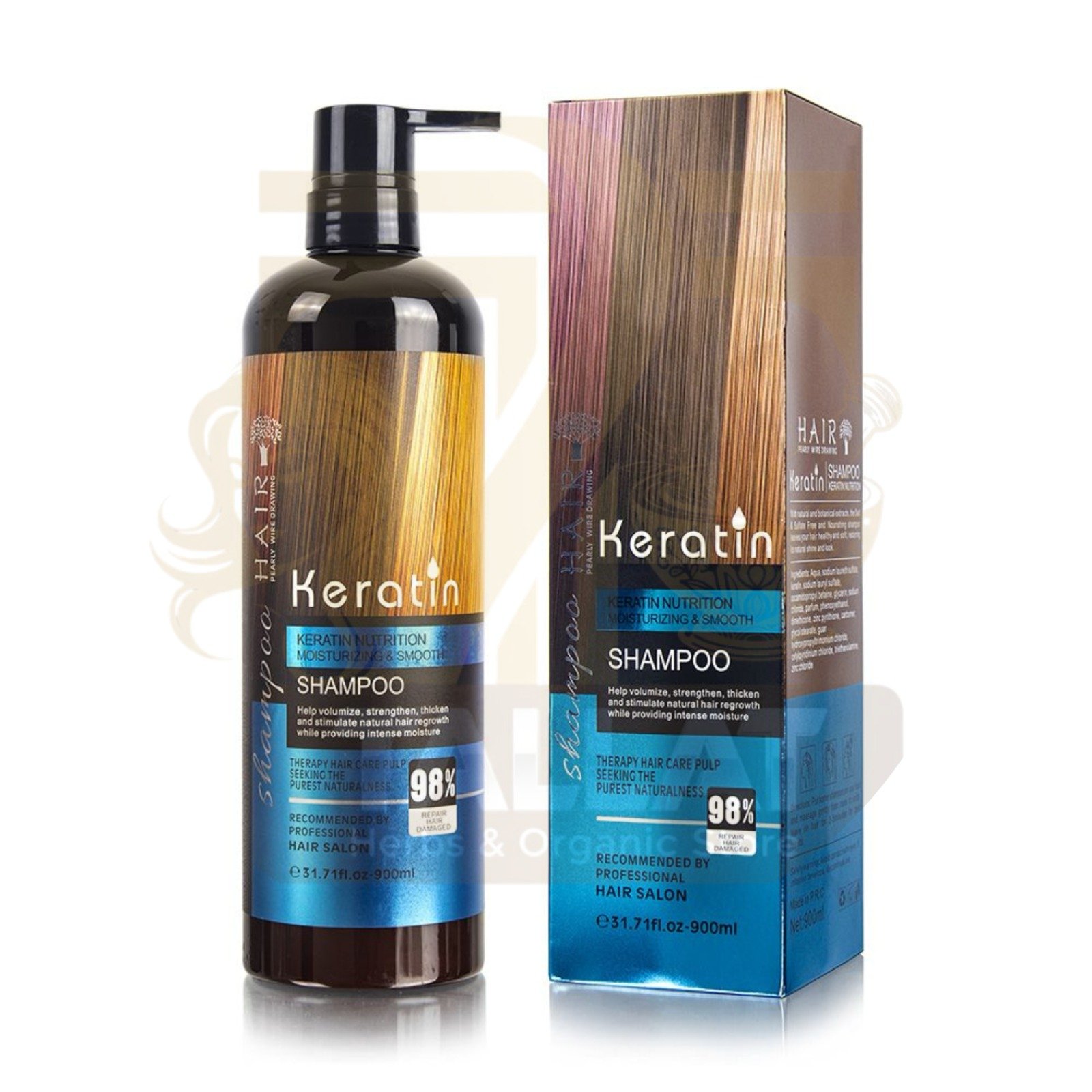 best-hair-keratin-shampoo-deep-cleansing-repair-hairfall-control-smooth-hair-tallat-herbs by Tallat Herbs - Image 3