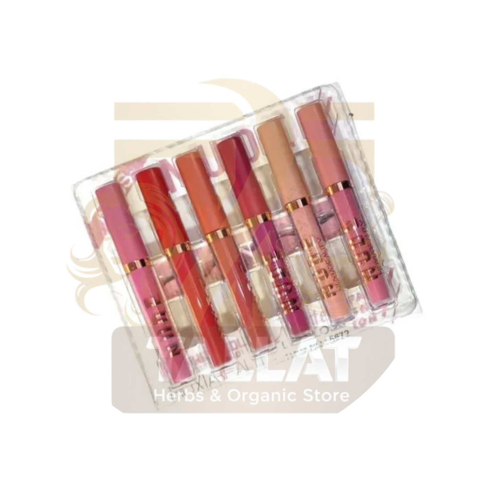 Matte Lipstick Set Long Lasting Makeup by Tallat Herbs