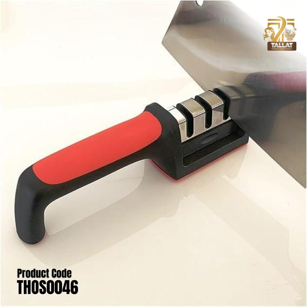 Household Kitchen Knife Sharpener Multi Functional 3 Stage Diamond Cutter Sharpening Tool for Knives Scissors and Cutters