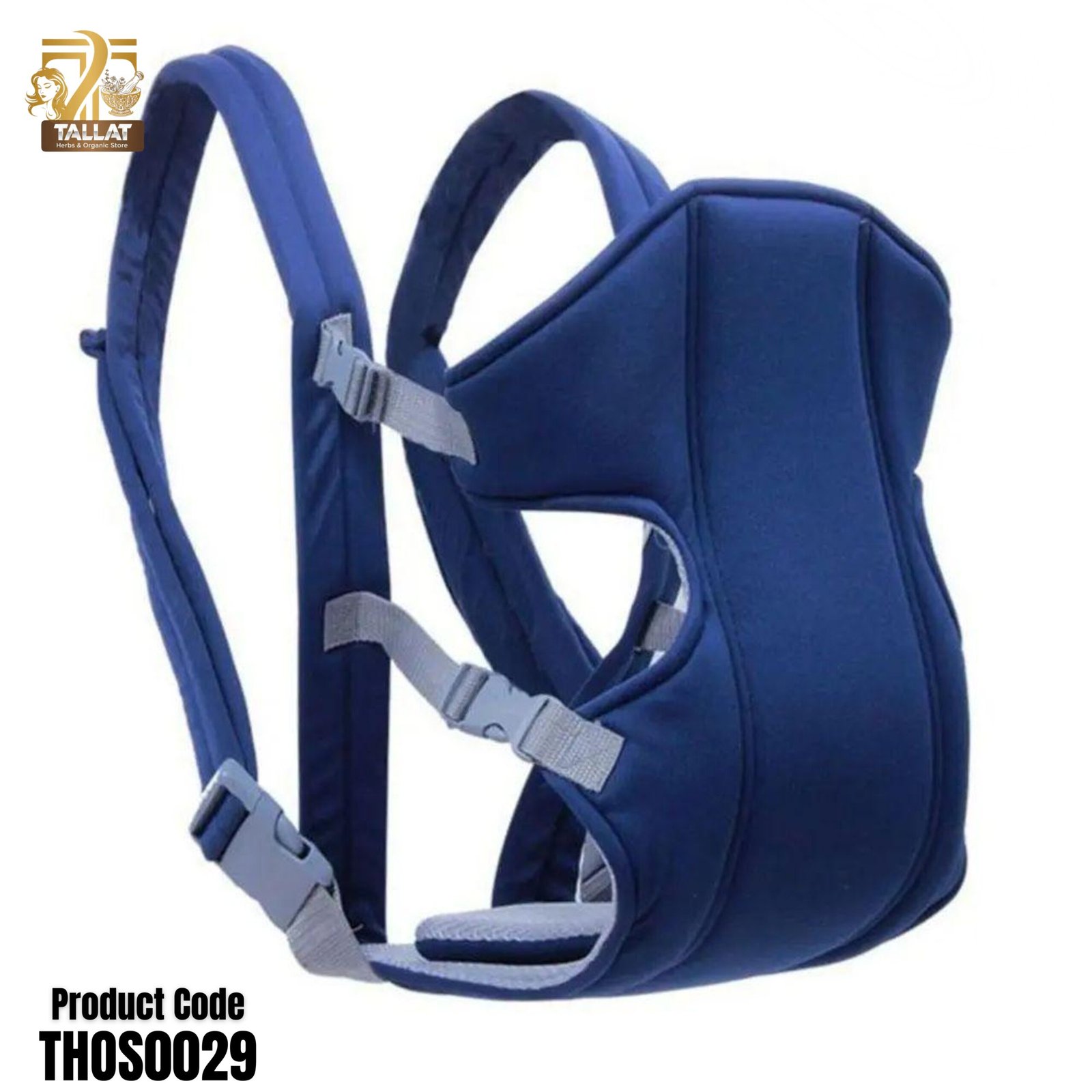 Multicolor Adjustable Baby Carrier with Safety Belt – Strong & Comfortable Backpack for Newborns & Toddlers (3–18 Months) | Tallat Herbs - Image 2