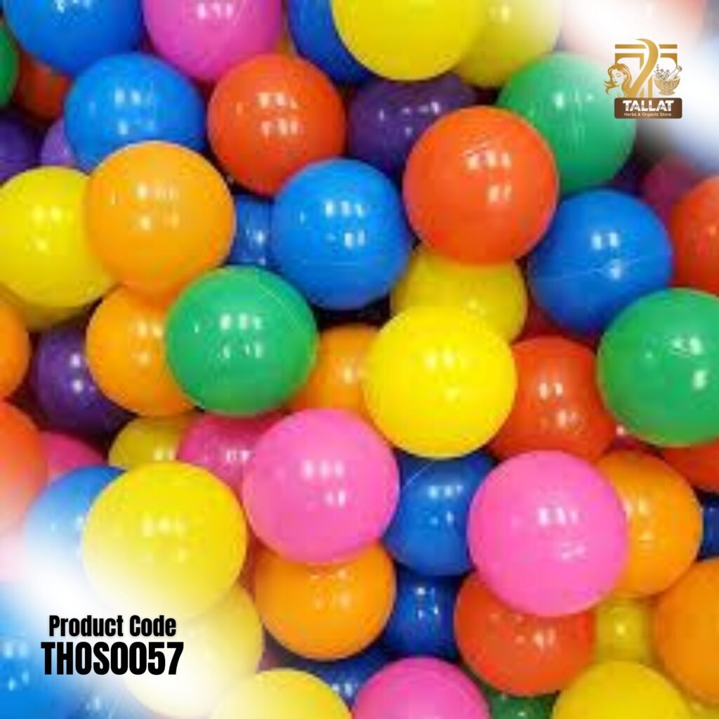 Pack of 10 Soft Colorful Play Balls for Kids & Toddlers – Lightweight Swimming Pool & Play Tent Ball Set | Tallat Herbs