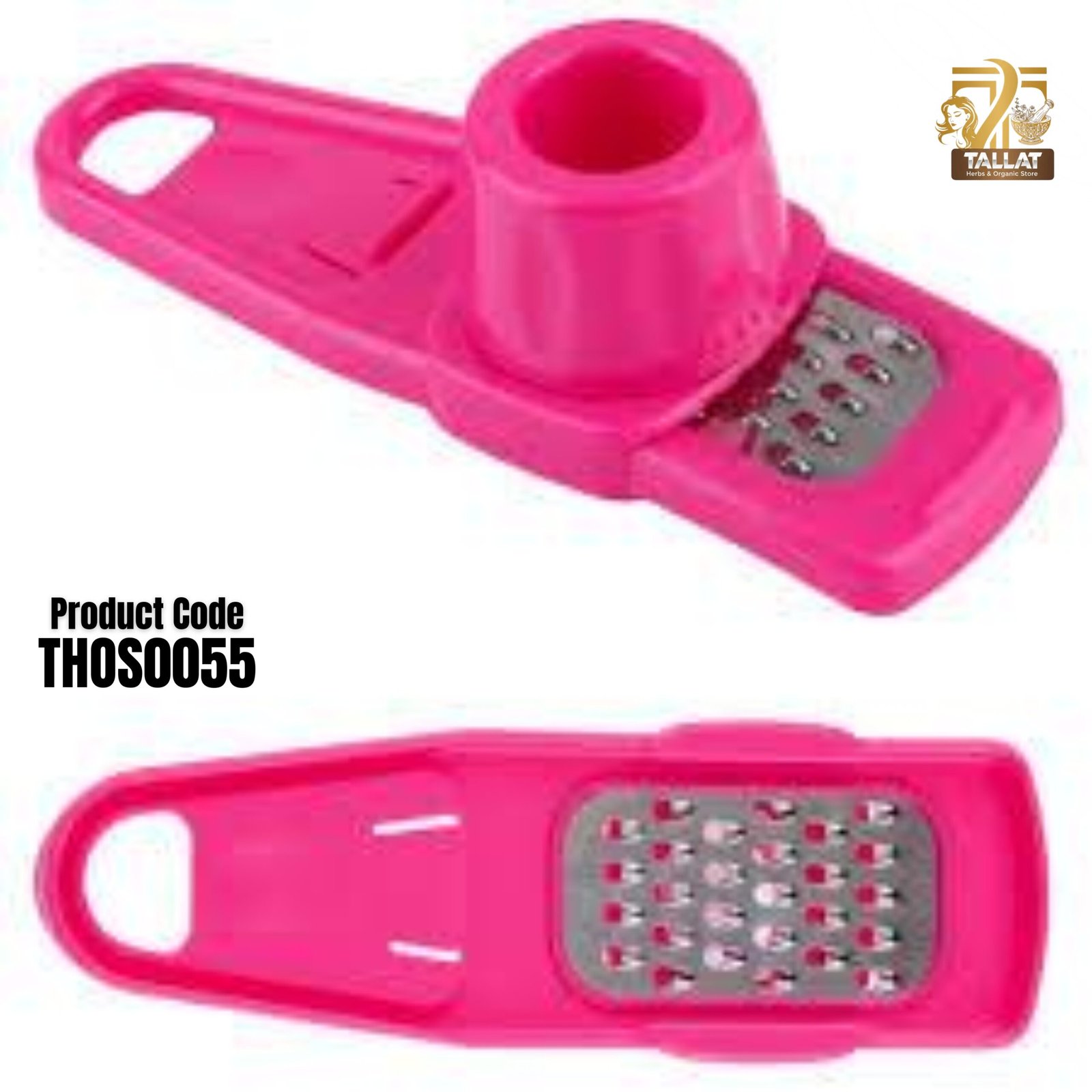 Premium Garlic Crusher & Ginger Press Tool – Heavy Duty Manual Garlic Mincer for Easy Kitchen Cooking | Tallat Herbs - Image 2