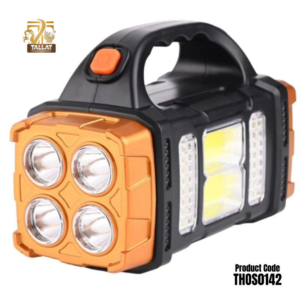 2 in 1 Rechargeable Solar Charging LED Double Sided Handy Heavy Bulb Light