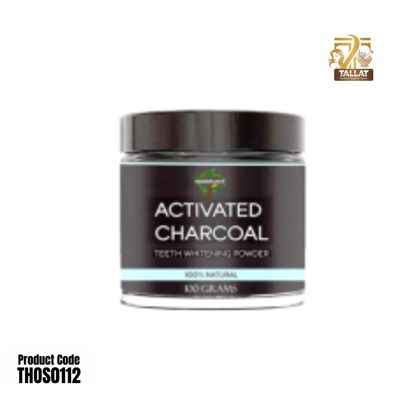 Activated Charcoal Powder 100 Gram Food Grade – Natural Teeth Whitening & Detox Support
