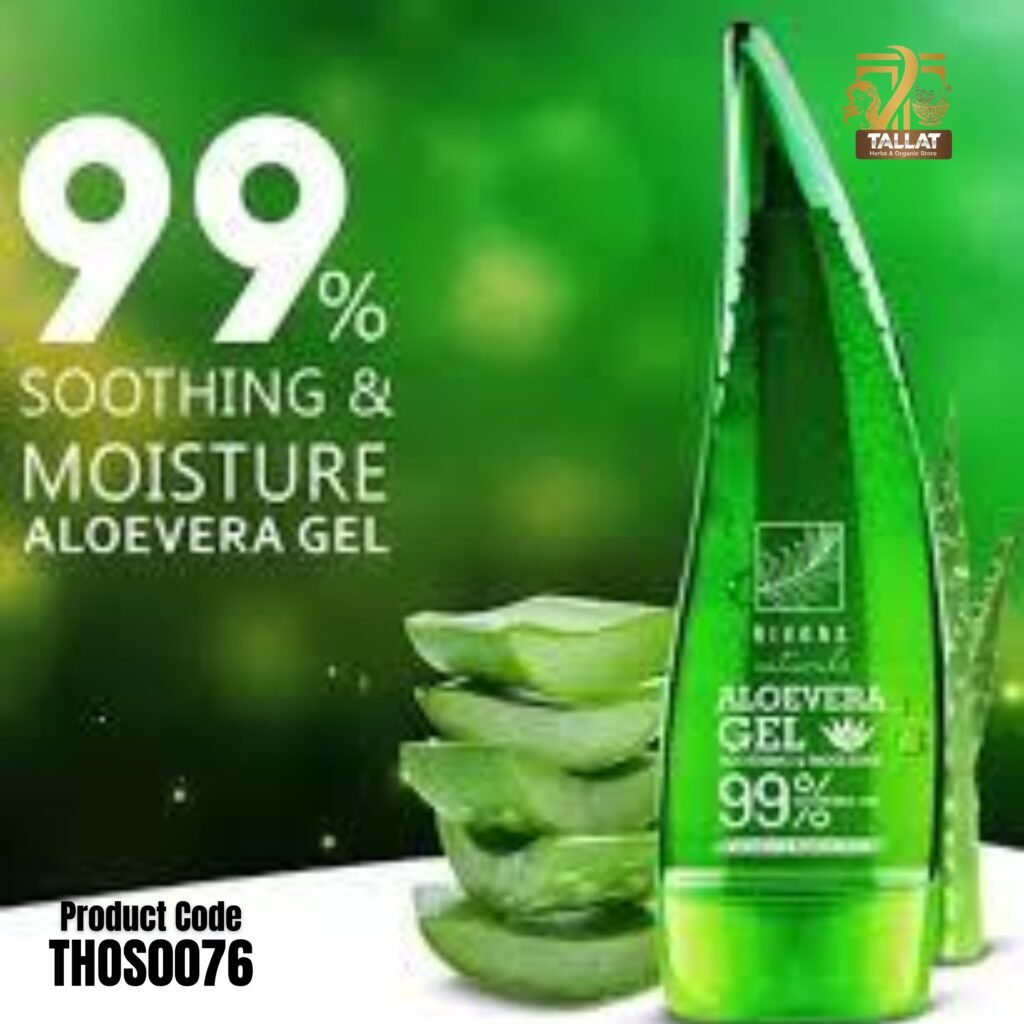 Aloe Vera Smoothing & Moisture Gel 120ml Hydrating Face and Body Gel for Soft, Fresh and Healthy Looking Skin