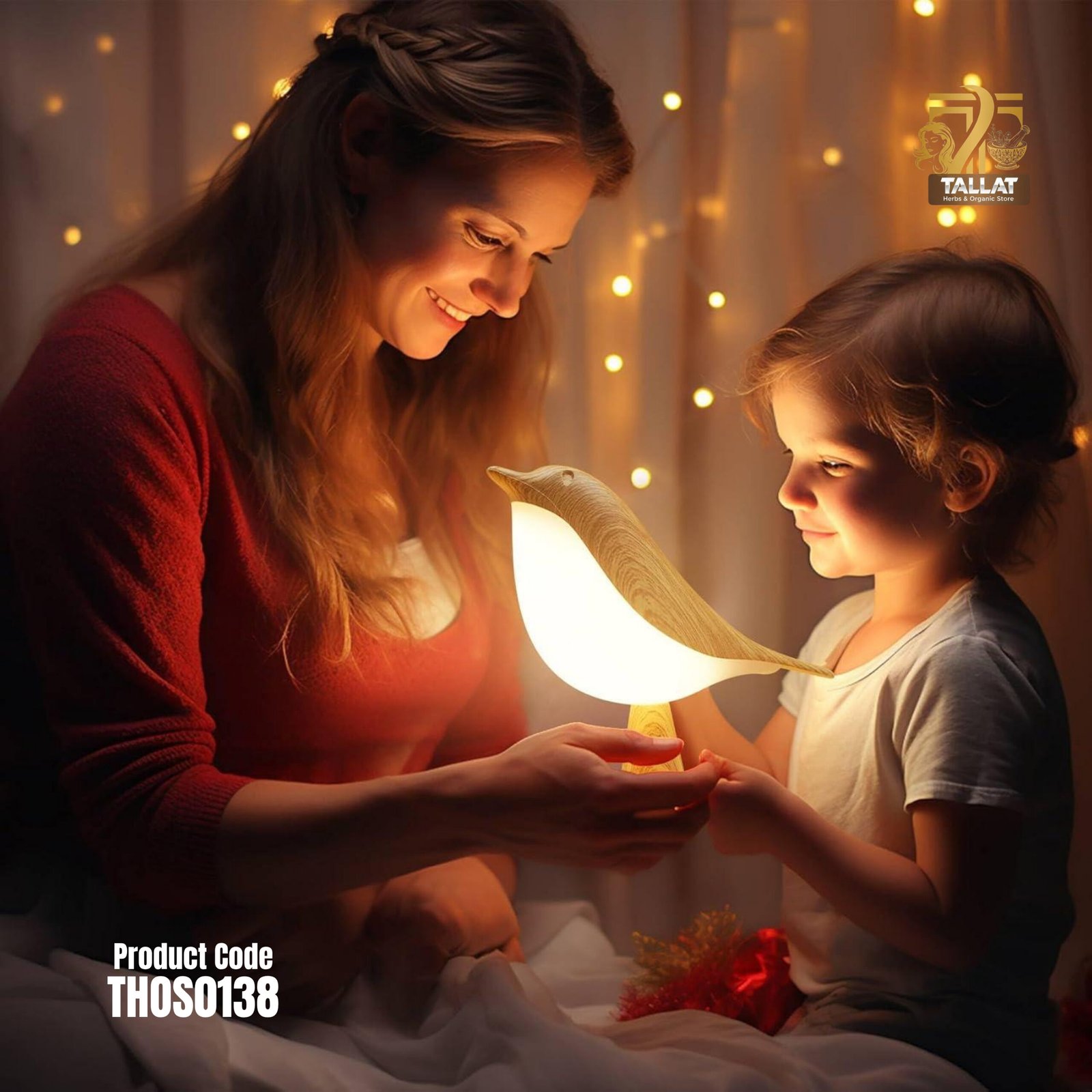 Bird Cordless Table Lamp – Rechargeable Desk Lamp with 3 Color Temperatures & Touch Sensor - Image 4