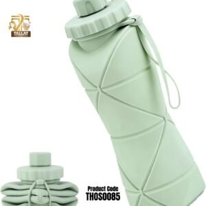 Collapsible Water Bottle Silicone Foldable Water Bottle for Travel, Hiking, Gym & Outdoor Activities