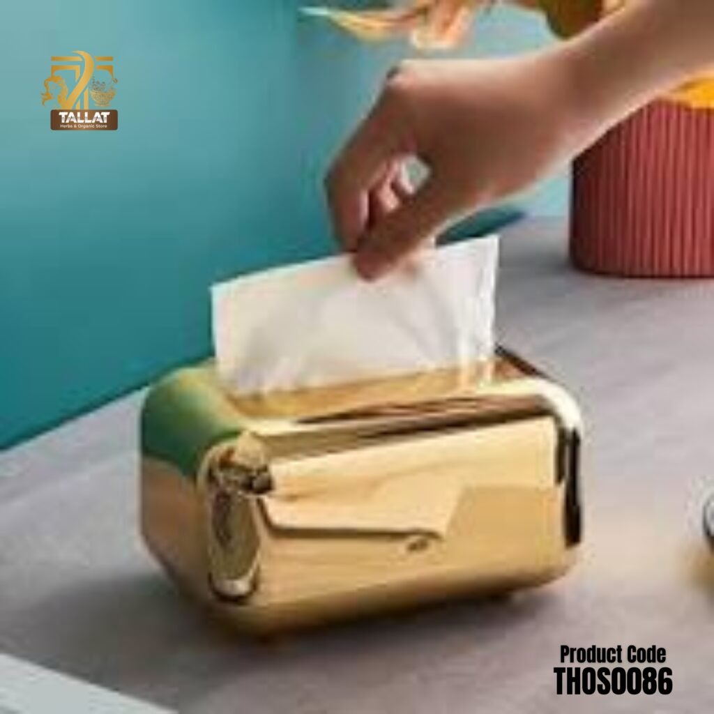 Luxury Tissue Box Elegant Tissue Holder for Home, Office, Living Room and Car Decoration