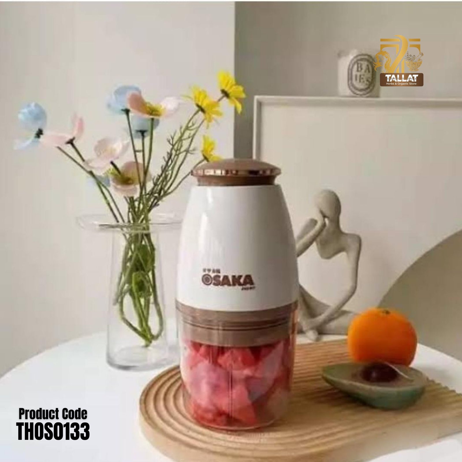 Osaka Multi-Purpose Electric Meat Grinder 700ml Food Processor for Kitchen - Image 2
