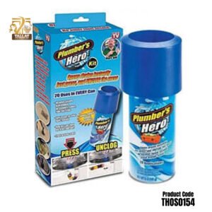 Plumbers Hero Kit – Drain Cleaning Tool for Kitchen, Bathroom & Sink Clogs