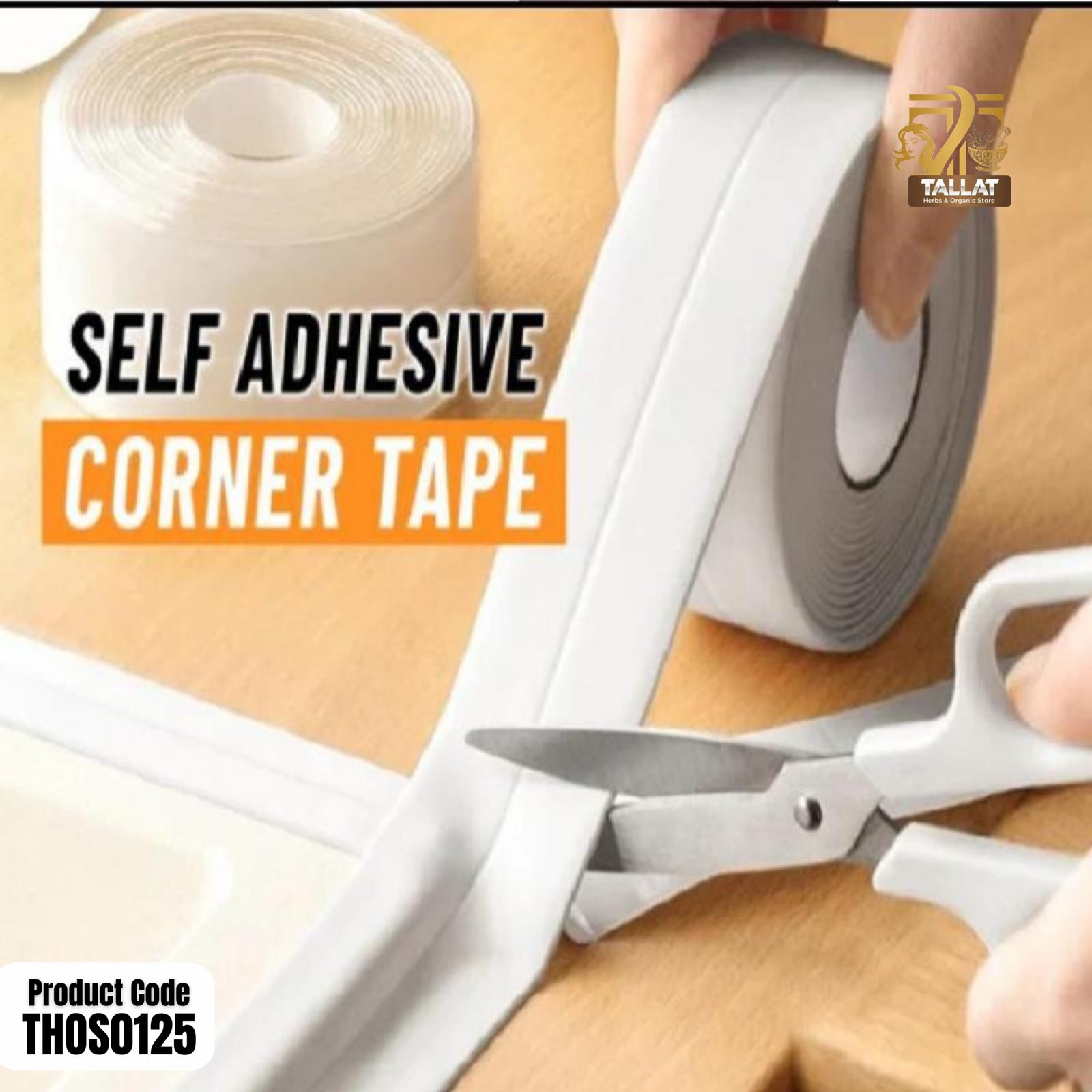 Self-Adhesive Wall Sealing Tape – Waterproof Cover Tape Strip for Kitchen & Bathroom - Image 2