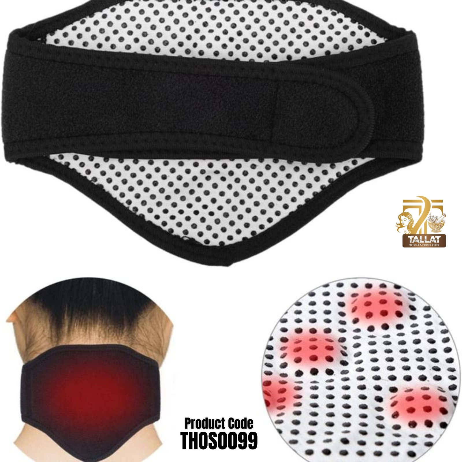 Self Heating Neck Belt – Comfortable Neck Support Belt for Daily Relaxation - Image 2