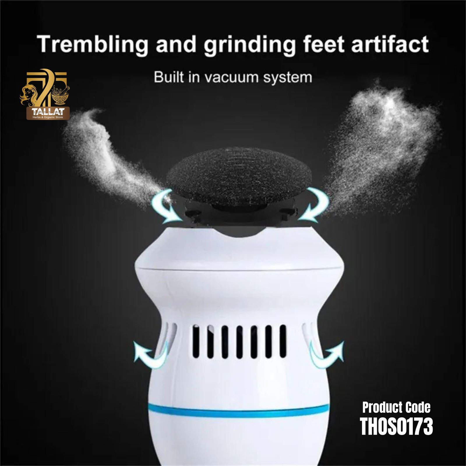 Electric Foot Grinder Callus Remover – Rechargeable Pedicure Foot File for Smooth Feet - Image 3
