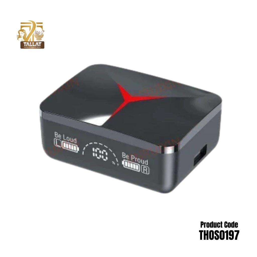 M90 Pro TWS Bluetooth 5.3 Wireless Earbuds with Touch Control & Charging Case