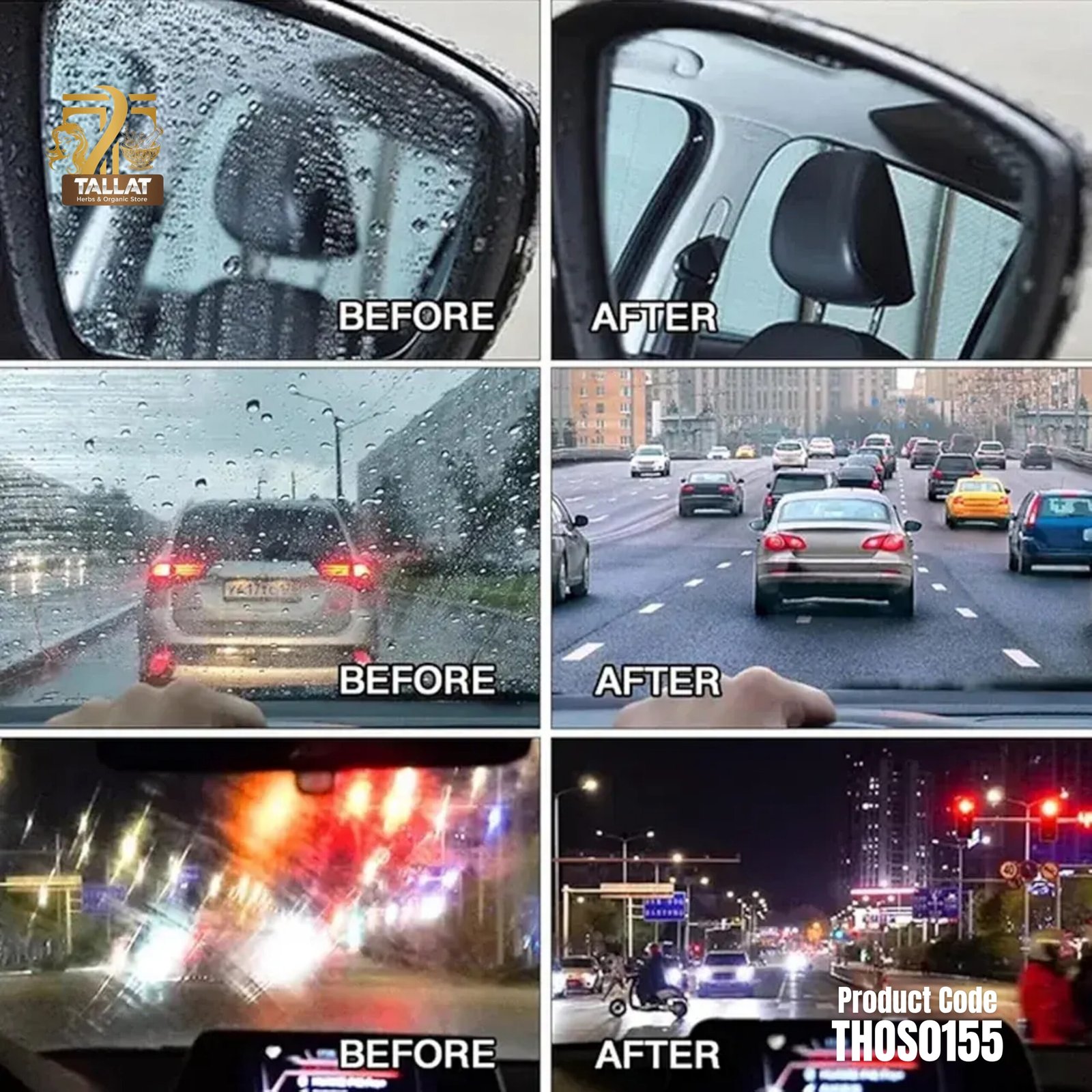 Oil Film Cleaning Brush – Car Windshield Glass Cleaner & Visual Effect Enhancer - Image 2