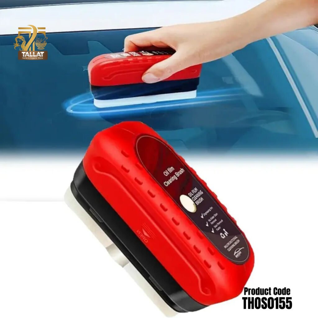 Oil Film Cleaning Brush – Car Windshield Glass Cleaner & Visual Effect Enhancer