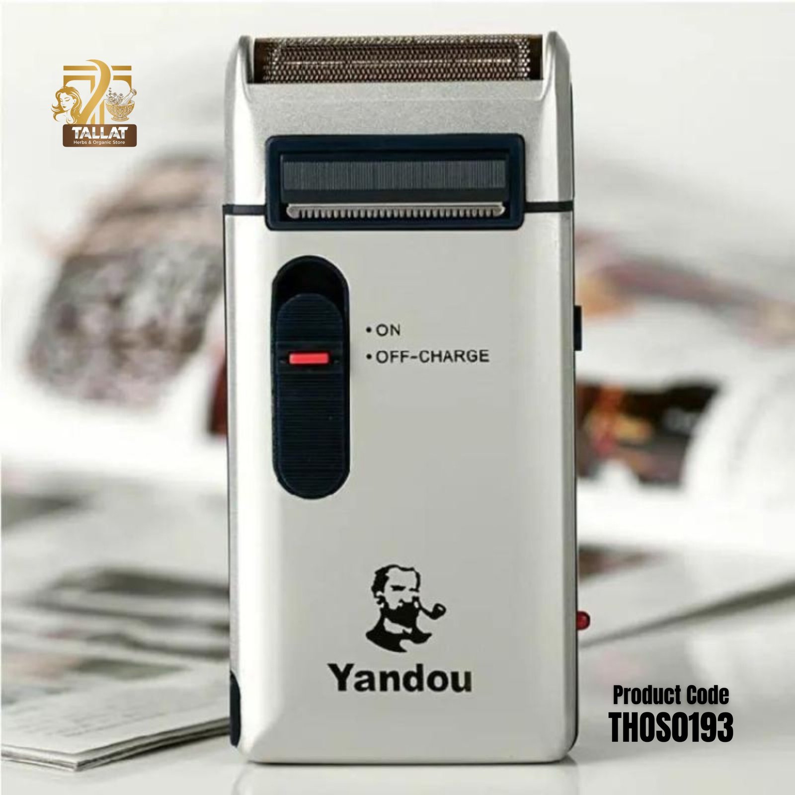 Rechargeable Shaver & Beard Trimmer Yandou SV-W301U – Portable Electric Razor for Men