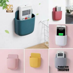 Wall Mounted Mobile Holder Organizer – Easy Mobile Charging Storage Stand