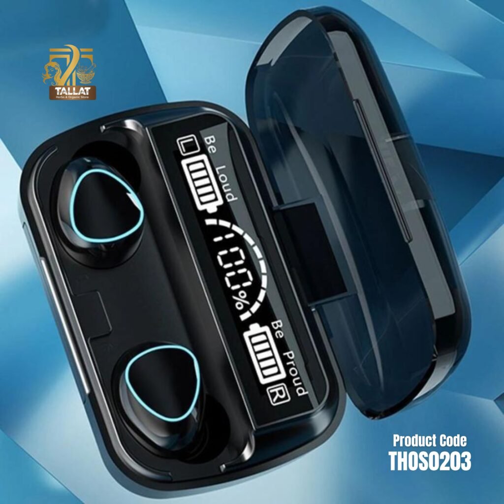 M10 TWS Wireless Earbuds Bluetooth 5.1 with Touch Control – 9D HiFi Sound Waterproof Headset with Charging Case Tallat Herbs
